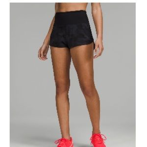 Speed up high rise lined shorts 2.5